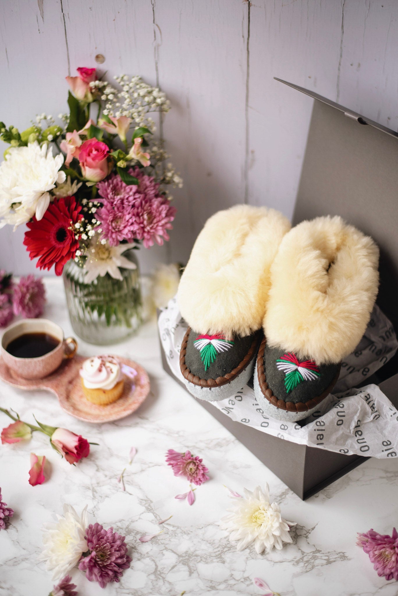 Clearance Sale Sheepskin Slippers - ONAIE