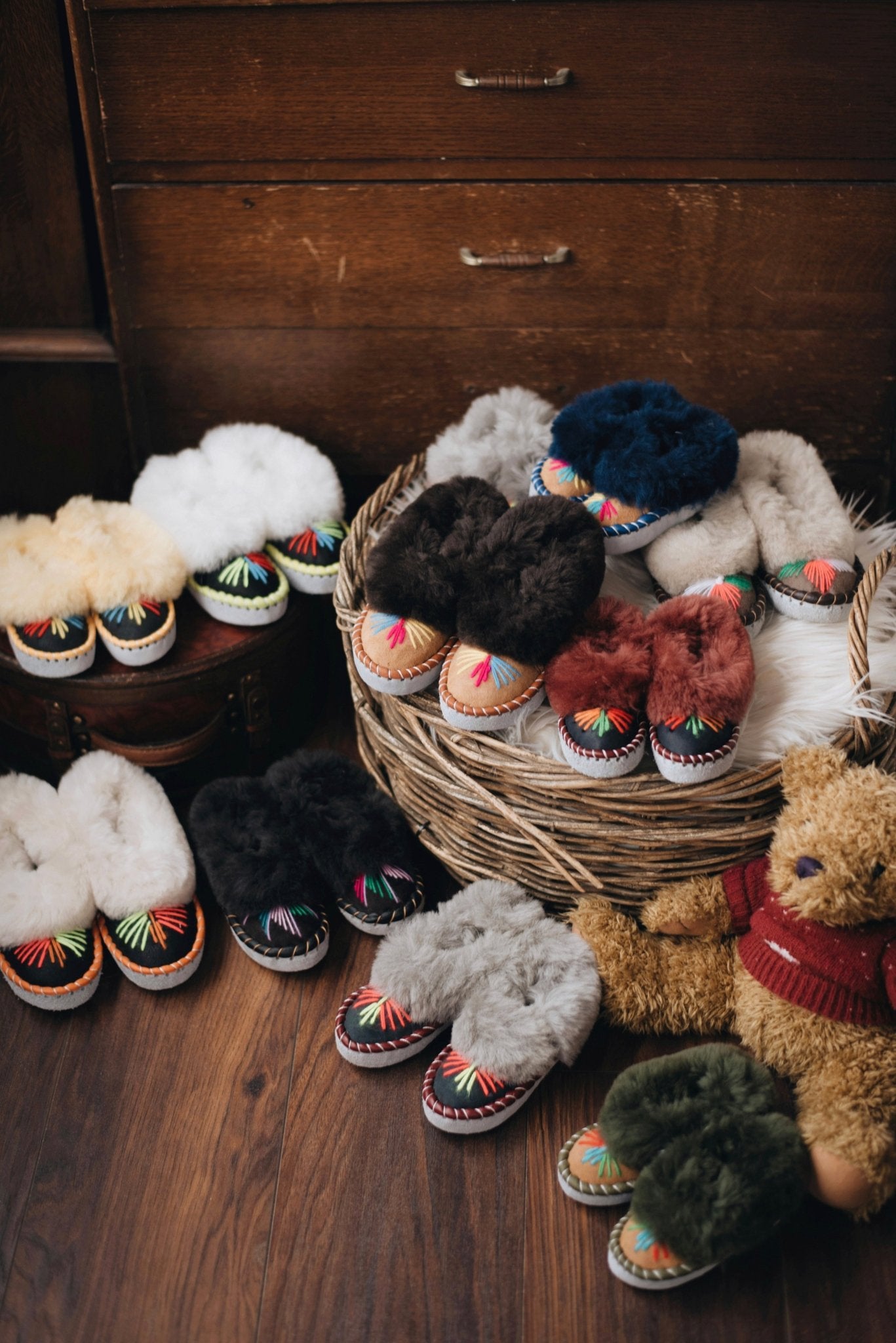 Children's Sheepskin Slippers Lucky Dip - ONAIE