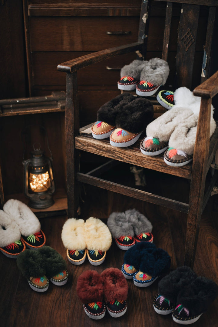 Children's Sheepskin Slippers Lucky Dip - ONAIE