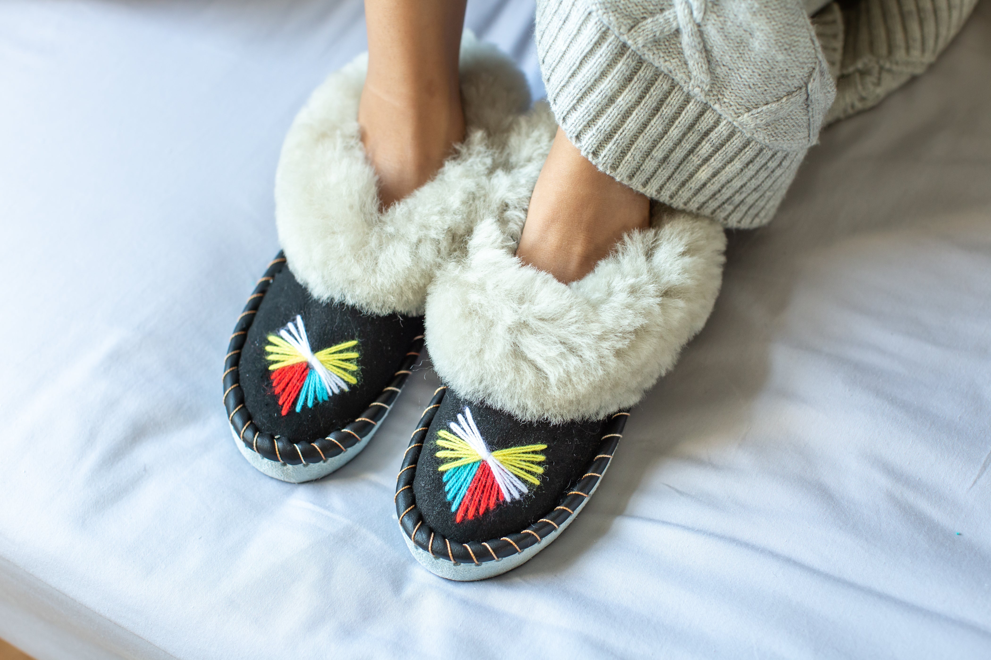 Sheepskin Slippers vs Faux Fur Slippers