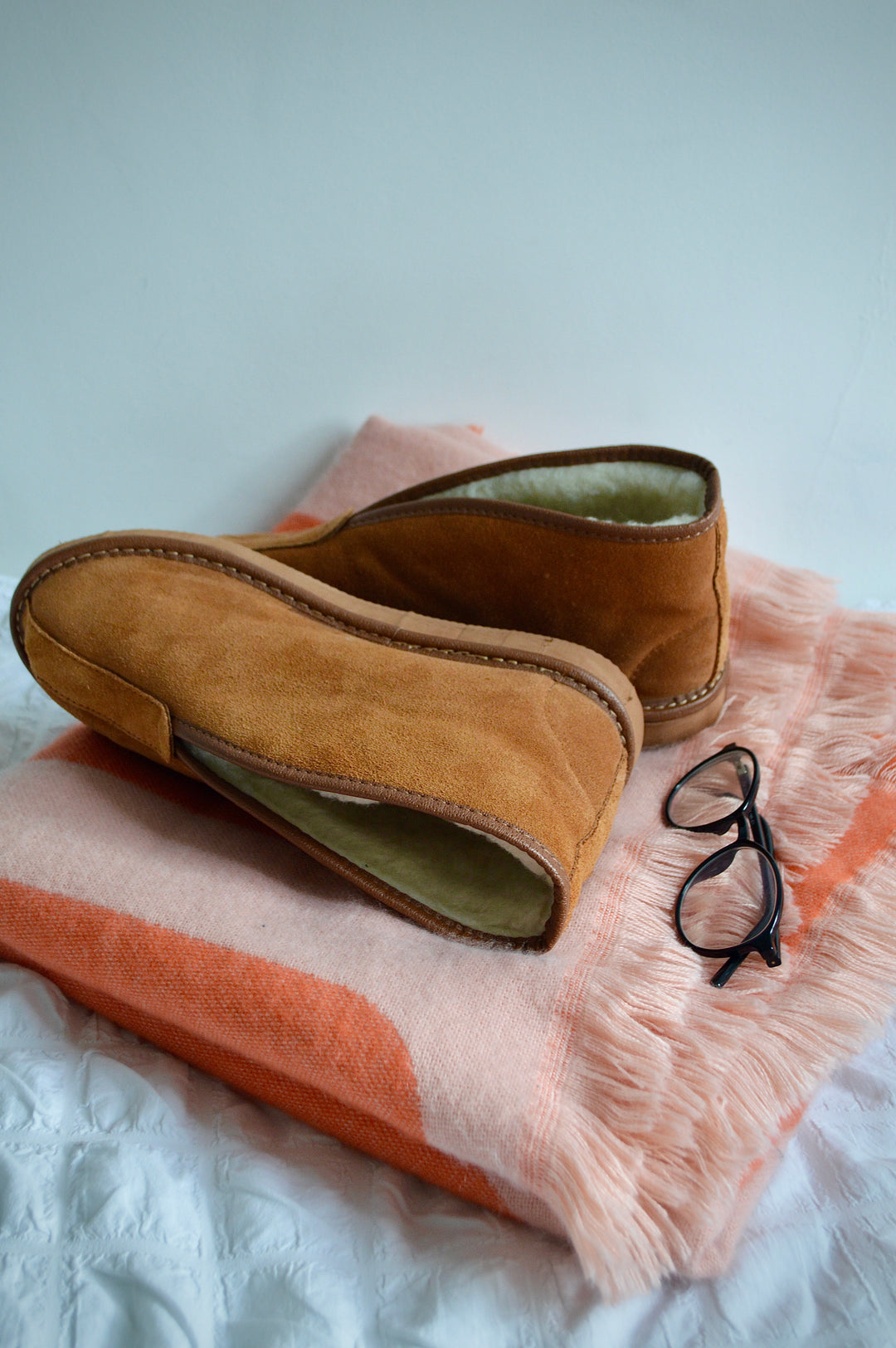 Light Brown Slipper Boots