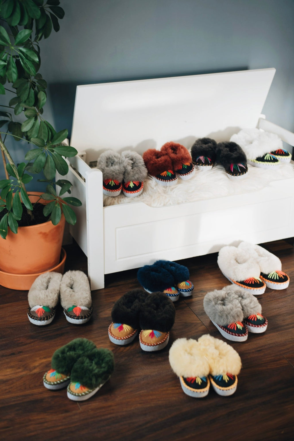 Children's Sheepskin Slippers Lucky Dip - ONAIE