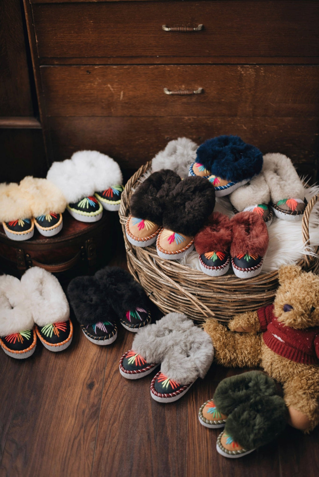 Children's Sheepskin Slippers Lucky Dip - ONAIE