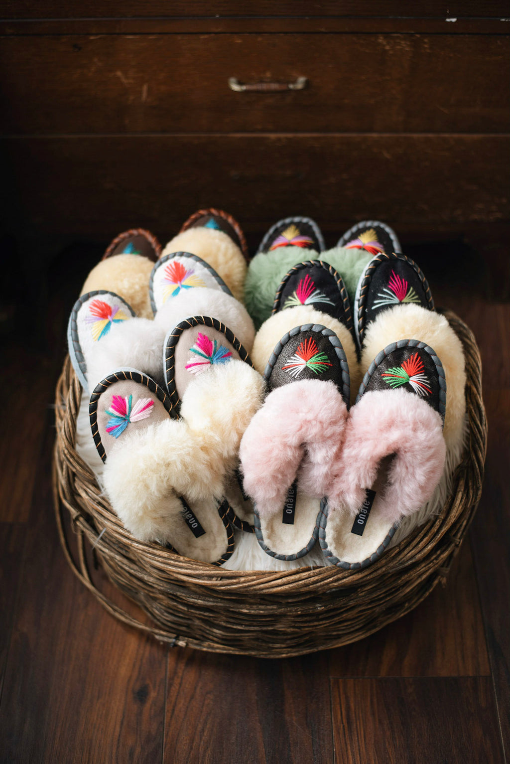Lucky Dip Sheepskin Mules - ONAIE