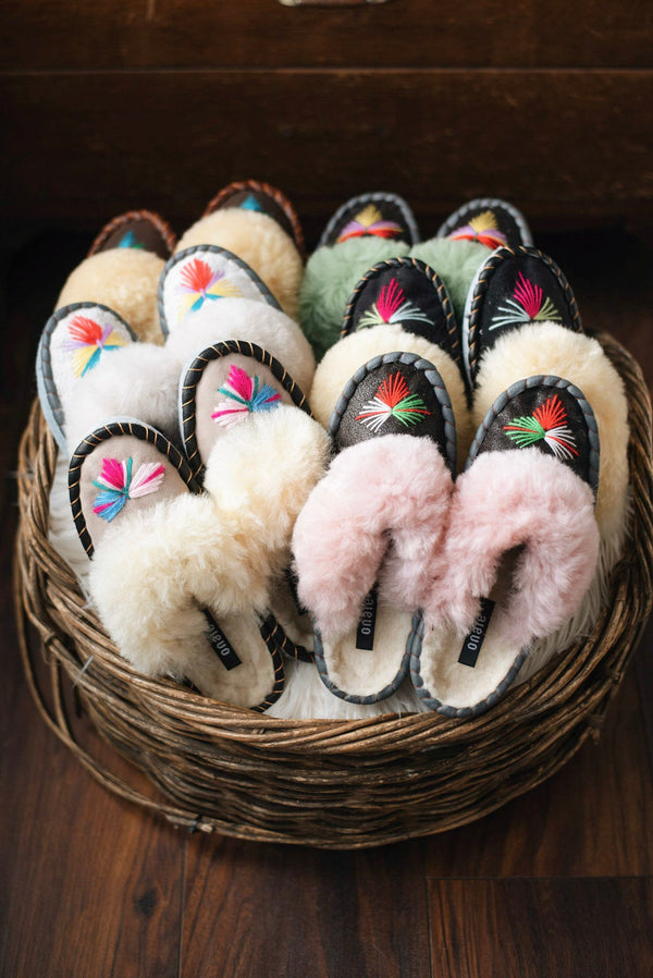 Lucky Dip Sheepskin Mules - ONAIE